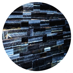 Blue Tiger Eye Semiprecious Stone- Gem Stone Slabs
