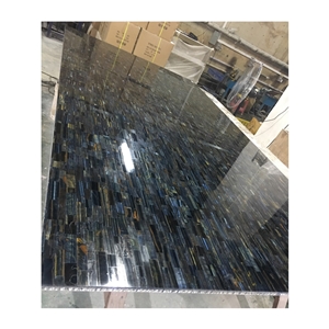 Blue Tiger Eye Semiprecious Stone- Gem Stone Slabs