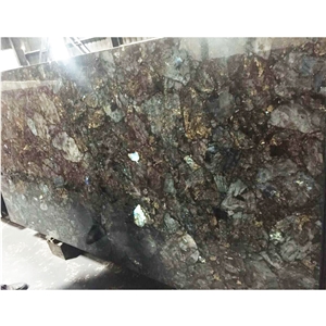 Natural Labradorite Big Slab For Countertop