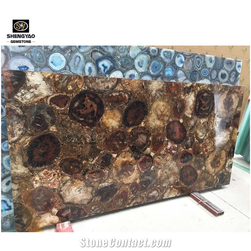 Polished Petrified Wood Tile And Slabs