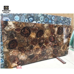 Polished Petrified Wood Tile And Slabs