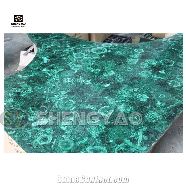 Wholesale Malachite Stone Slab For Wall Furniture