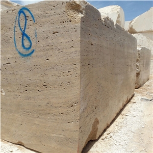 Chocolate Travertine Blocks