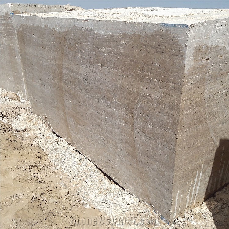 Chocolate Travertine Blocks