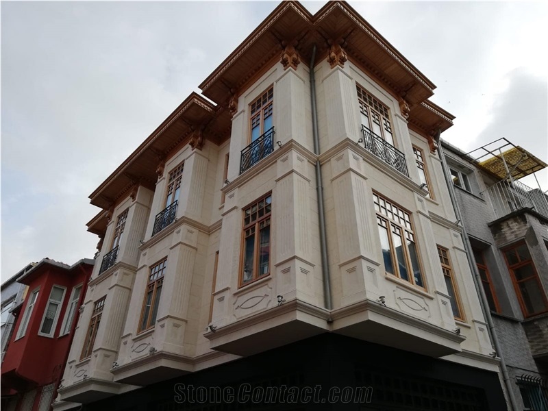 Kufeki Stone Building Exterior Wall, Masonry