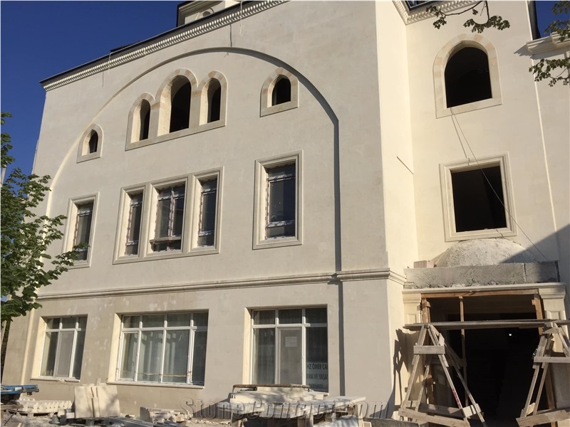 Kufeki Stone Building Exterior Wall, Masonry