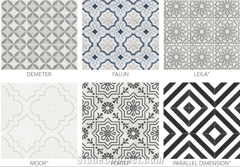 Decos French Encaustic Cement Tiles