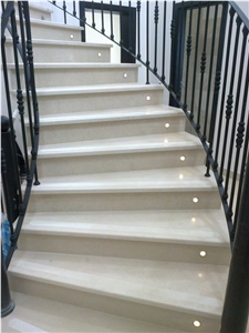 Codacal Real Limestone Staircase- Risers, Steps