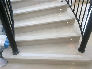 Codacal Real Limestone Staircase- Risers, Steps