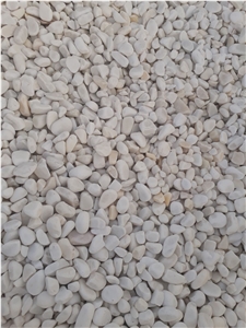 White Dolomite Crushed Pebbles