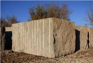 Marron Pirineus-Brown Pyrenees Sandstone Blocks