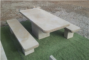 Marron Pirineus,Brown Pyrenees Sandstone Tables
