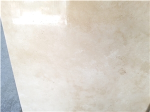 Ivory Travertine Crosscut Slabs, Tiles