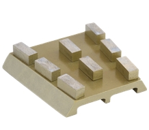 Adm Frankfurt Abrasive for Stone,Terrazzo Surfaces