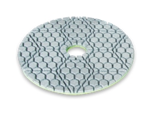 Adr 3 Step Wet&Dry Pad Flexible Diamond Resined Abrasive Pad 100mm