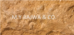 Indus Gold Marble Split Face Tiles, Pakistan Gold Marble Indus Gold Marble Split Face Tiles, Pakistan Gold Marble
