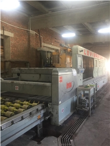 Polishing Line Breton Kg 3000 - (13 Heads) 2005 Year , Very Good Condition Used Polishing Machine