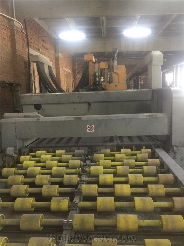 Polishing Line Breton Kg 3000 - (13 Heads) 2005 Year , Very Good Condition Used Polishing Machine