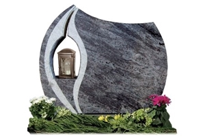 Orissa - Bengal Blue Granite Gravestone