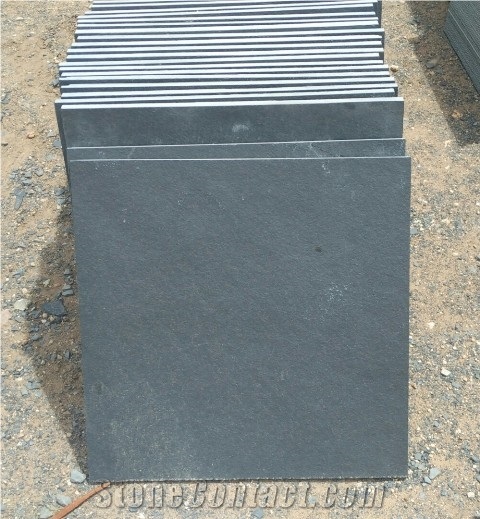 Kadappa Black Limestone Tiles