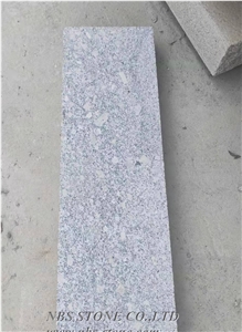 Grey Granite Outdoor Kerb Cover Installation