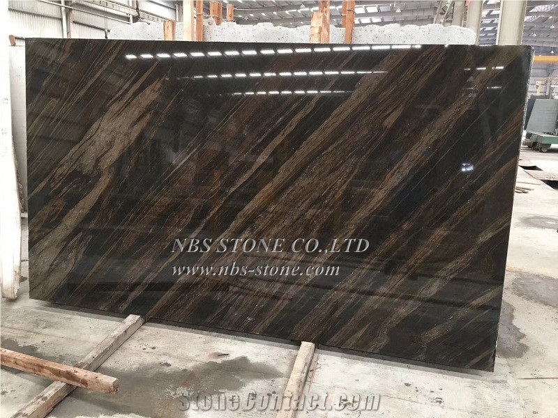 New Elegant Brown Granite High-End Quality Slab