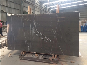 Piatra Grey Marble Pattern Slab Wall Covering Tile