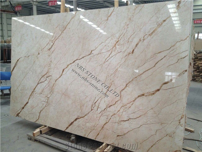 Sofitel Beige Slab Wall Indoor Covering