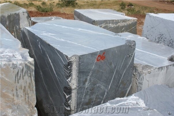 Montana Ice Grey Marble Block