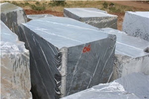 Montana Ice Grey Marble Block