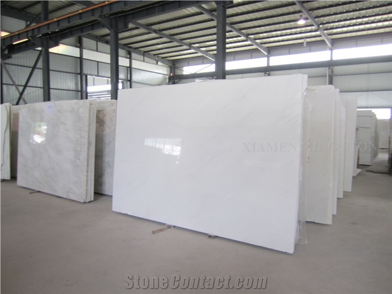 Sichuan Snow Crystal White Marble Slab,Tile
