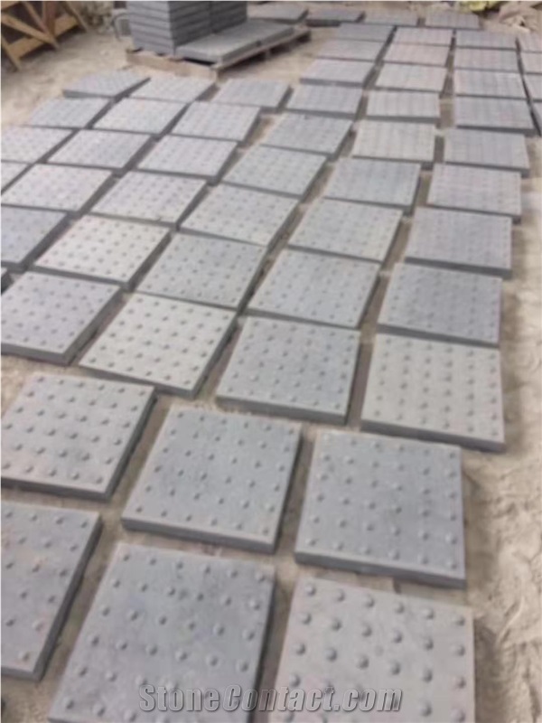 Blue Limestone Pavers for Blind Paving Setts Cube