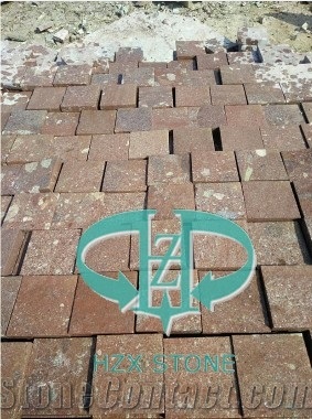 Red Granite for Paving Stone