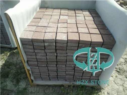 Red Granite for Paving Stone