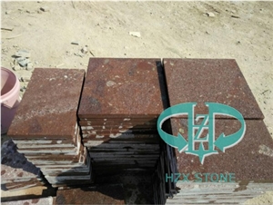 Red Granite for Paving Stone