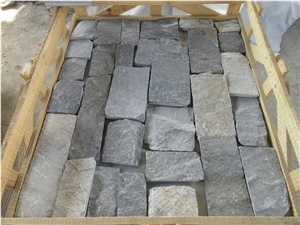 Blue Quartize Castle Rock Panel Corner Stone
