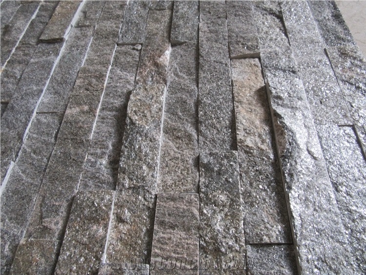 Fish Grey Quartzite Split Cultured Stone Veneer