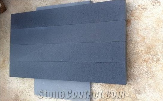 Honed Black Basalt,Hainan Black,Basalto.Lava Stone