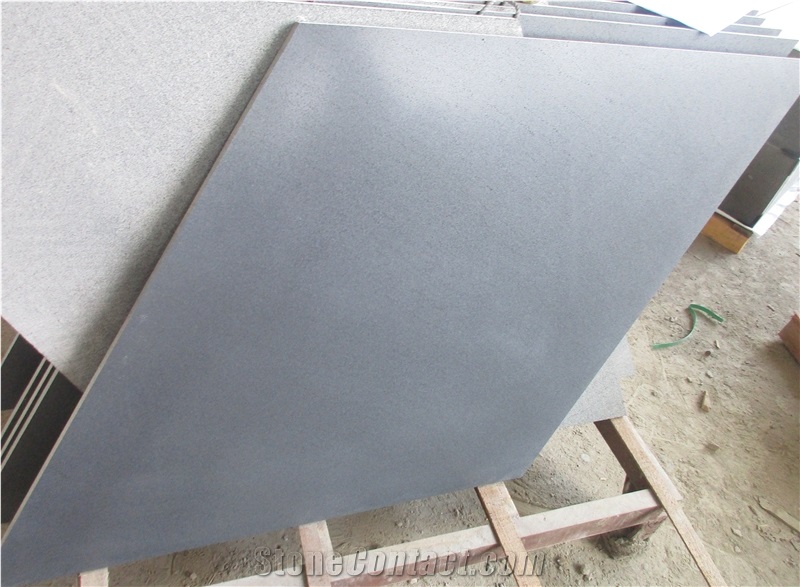 Honed Black Basalt,Hainan Black,Basalto.Lava Stone