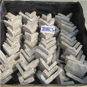 Yellow Quartzite Wall Fieldstone and Corner Stone