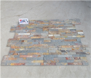 Yellow Rust Slate Split Cultured Stone Veneer