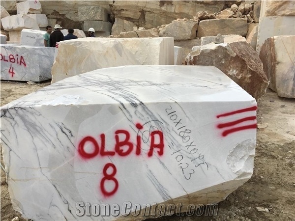 Calacatta Viola Marble Block,Lilac Marble Block