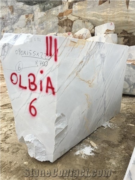 Calacatta Viola Marble Block,Lilac Marble Block