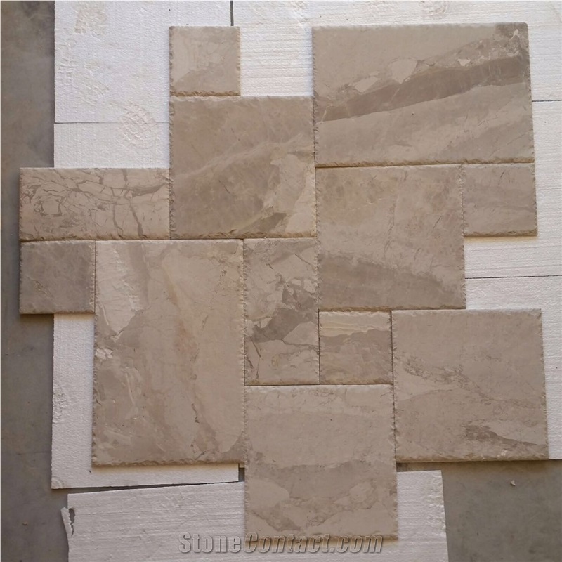 Cathedral Tumbled Light Grey Limestone Tiles