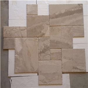 Cathedral Tumbled Light Grey Limestone Tiles