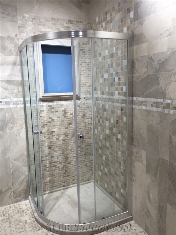 Cathedral Tumbled Light Grey Limestone Tiles