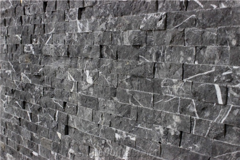 Dark Grey Split Face Mosaic Turkey