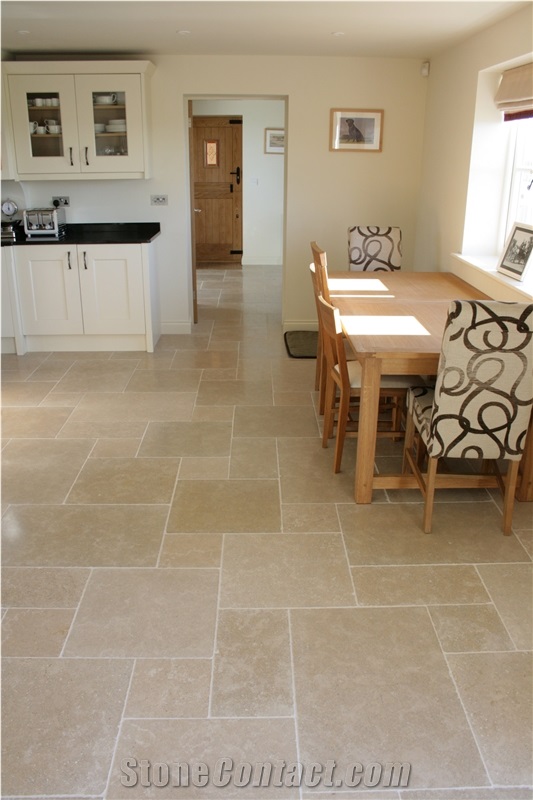 Dijon Limestone Honed Tumbled Tiles,Hamlet Limestone Tiles