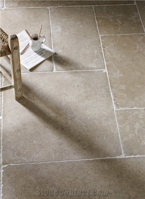 Dijon Limestone Honed Tumbled Tiles,Hamlet Limestone Tiles