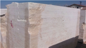 Denizli Classic Ivory Travertine Veincut Blocks